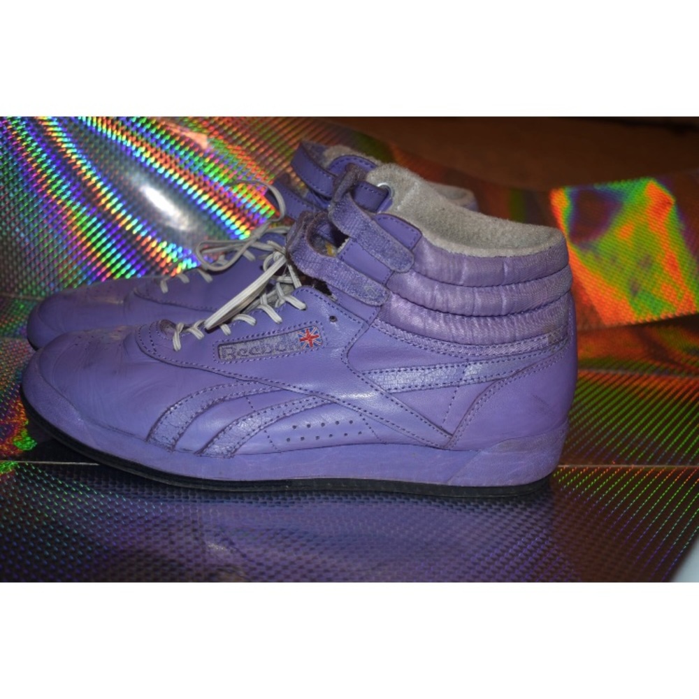 ⚡️vintage high tops purple club c Reebok’s⚡️